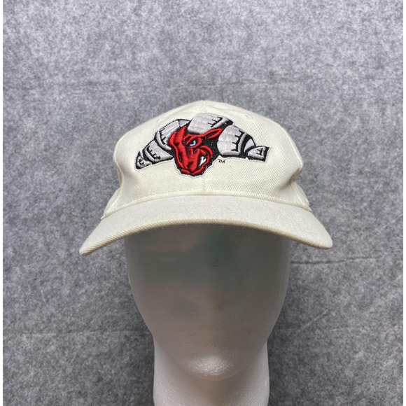 North Carolina Tar Heels Hat Cap Fitted Mens 7 NCAA Basketball White College 90s - Picture 1 of 10